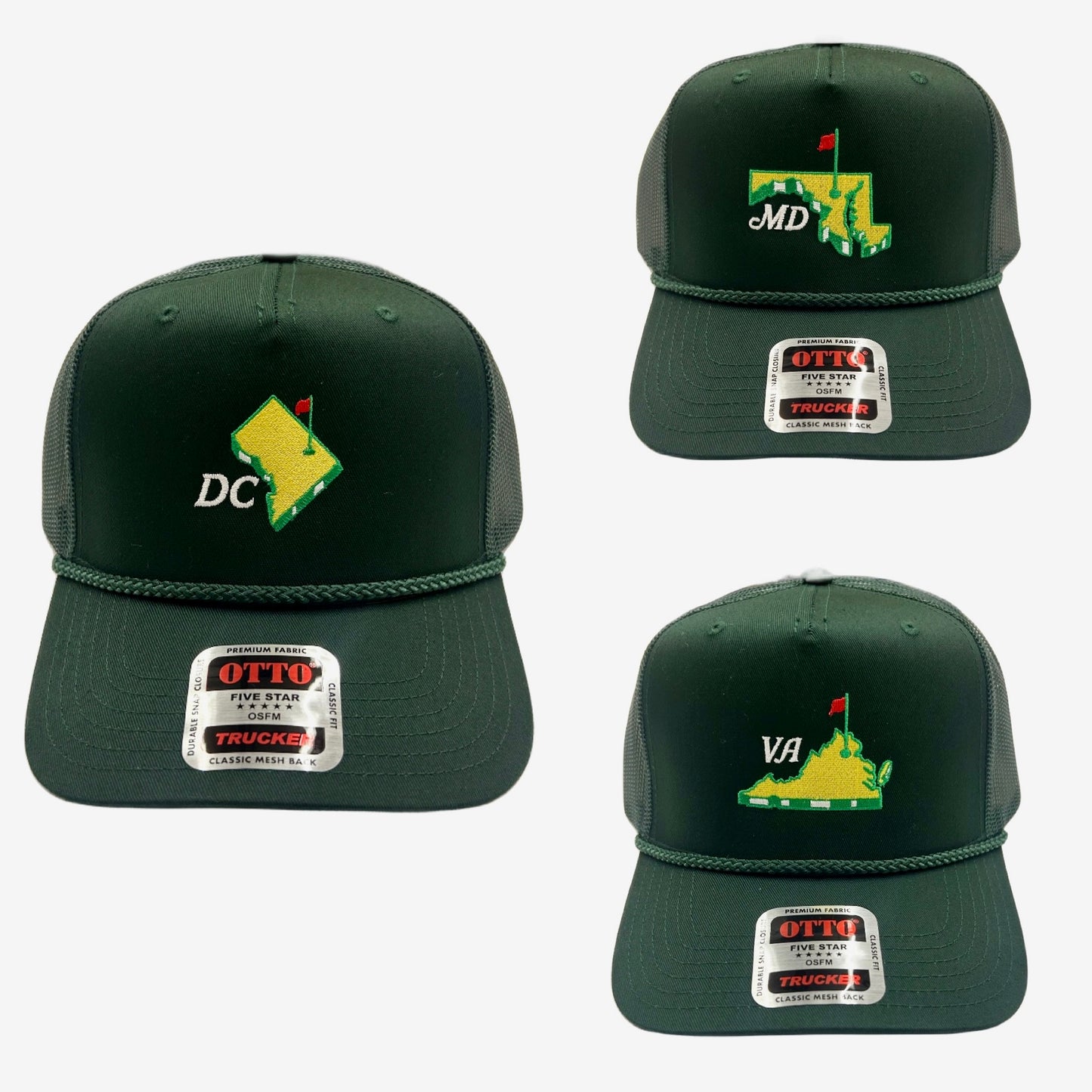 DMV Masters Trucker Hat (District, Maryland & Virginia)