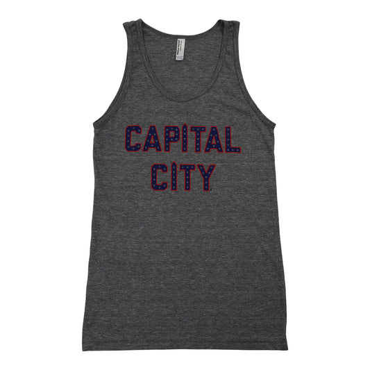 Unisex Capital City Tank Top - Grey Triblend