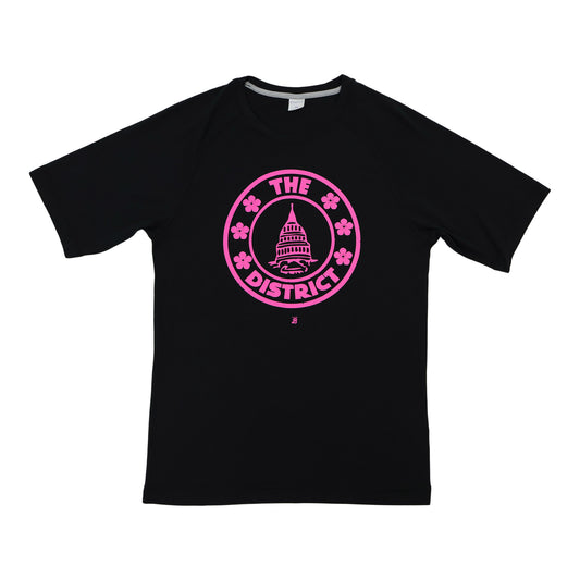 Unisex The District Seal Cherry Blossom Moisture-wicking shirt