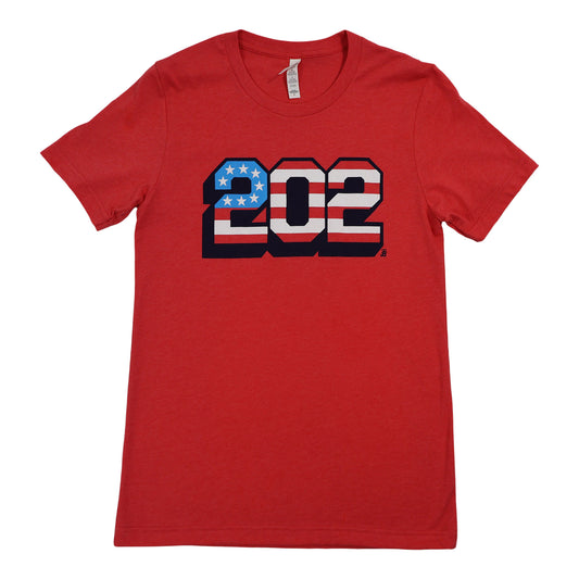 Unisex 202 Stars & Stripes - Heather Red