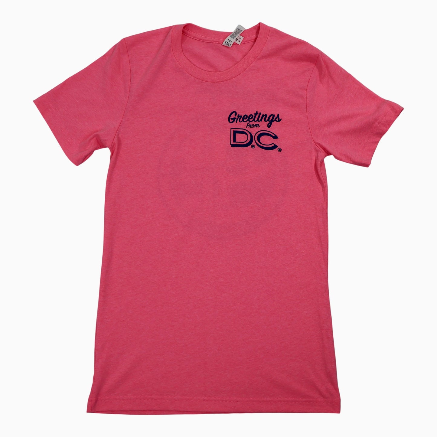 Unisex 'Greetings from DC' double-sided t-shirt