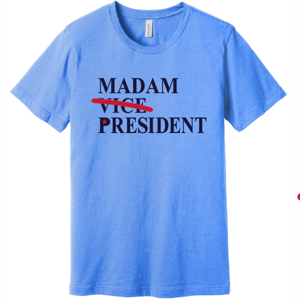 Unisex Madam *Vice* President Remix T-shirt