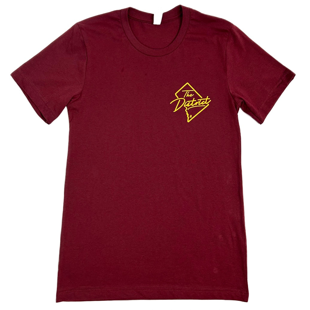 Unisex 'The District' Neon Double-sided shirt