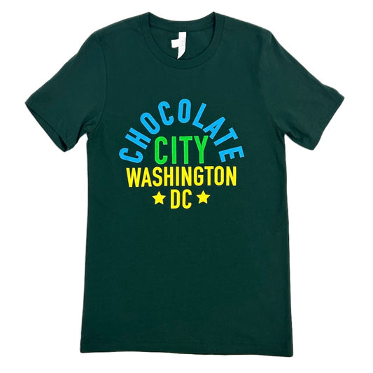 Limited Edition Chocolate City Remix t-shirt - Forest Green