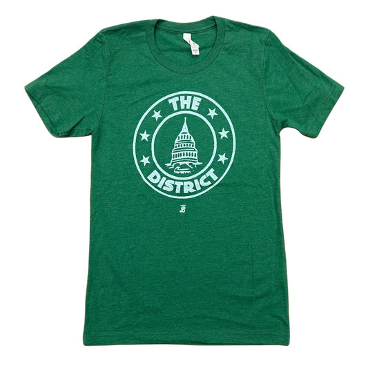 Unisex The District Seal shirt - St. Patty's Green