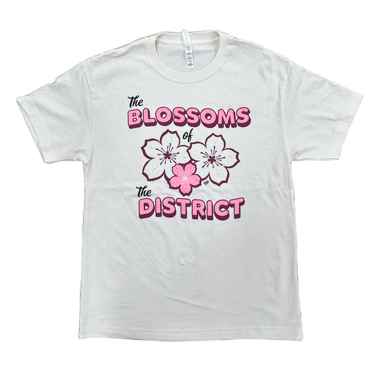 Unisex Vintage White "Blossoms of The District" shirt