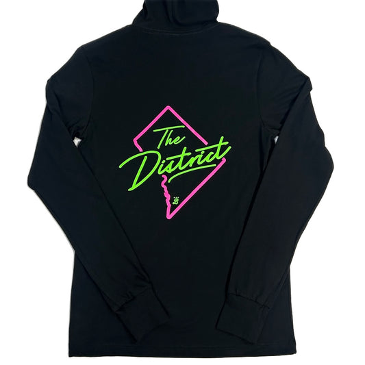 Unisex 'The District Neon' Double-sided Light hoodie shirt