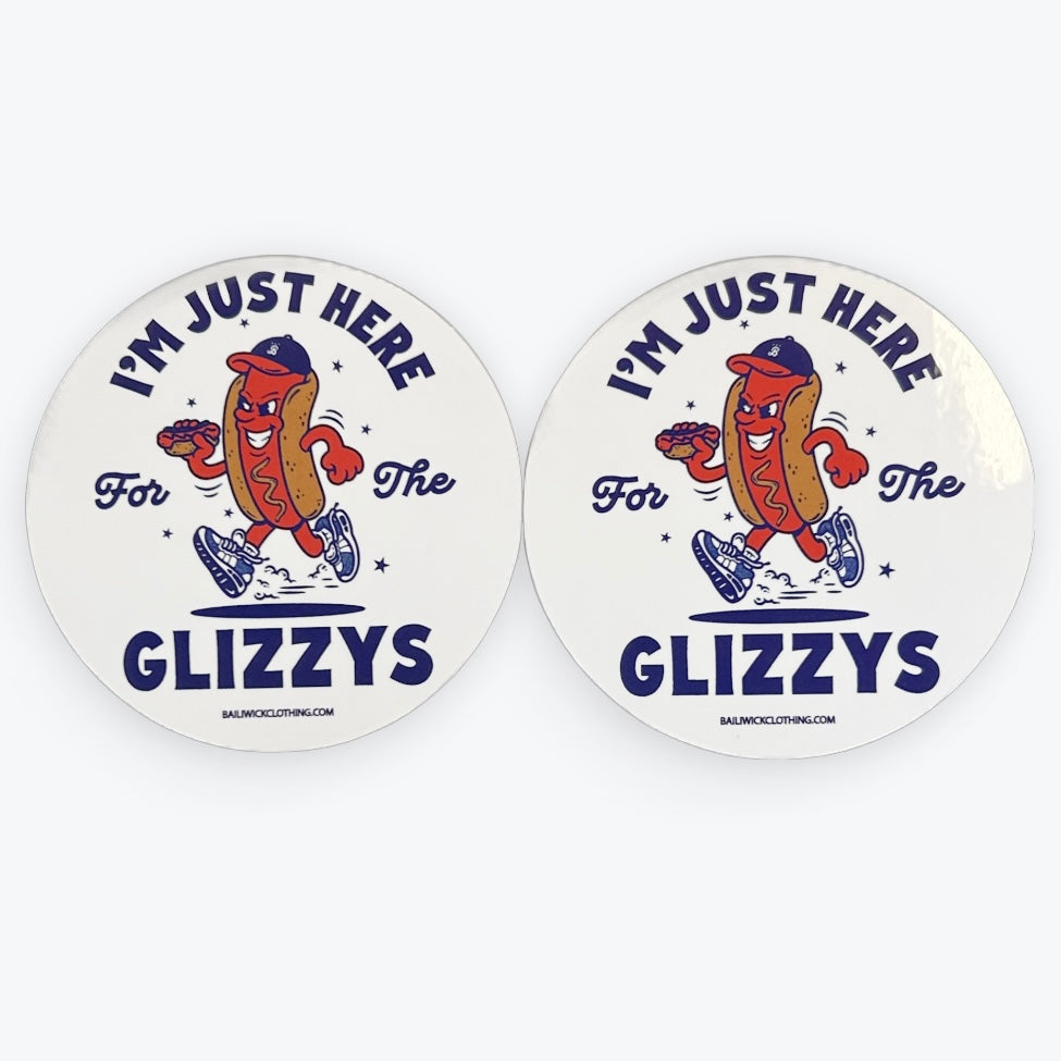 "I'm just here for the Glizzys" sticker packs