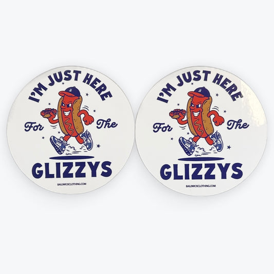 "I'm just here for the Glizzys" sticker packs