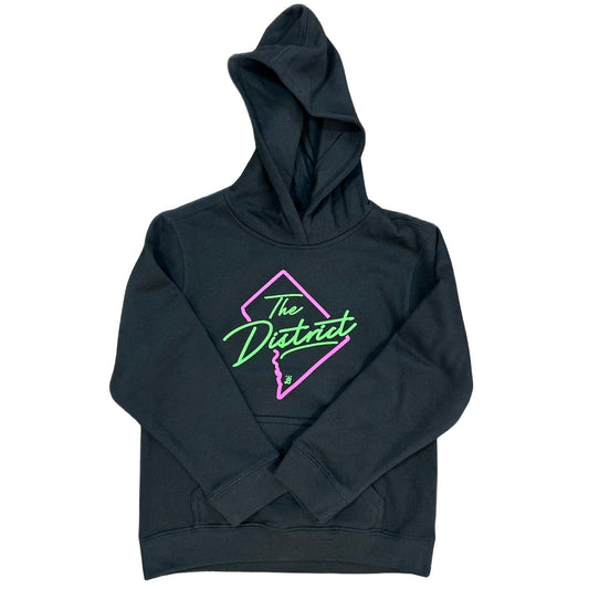 The District Neon Unisex Youth Hoodies
