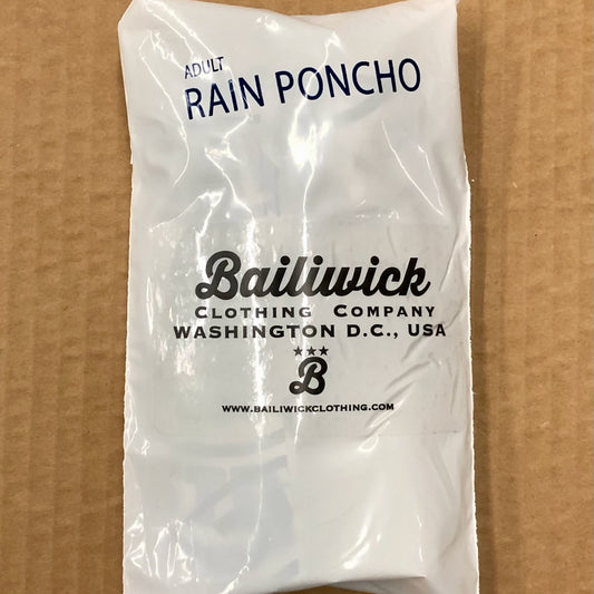 Clear 'The District Seal' Rain Poncho