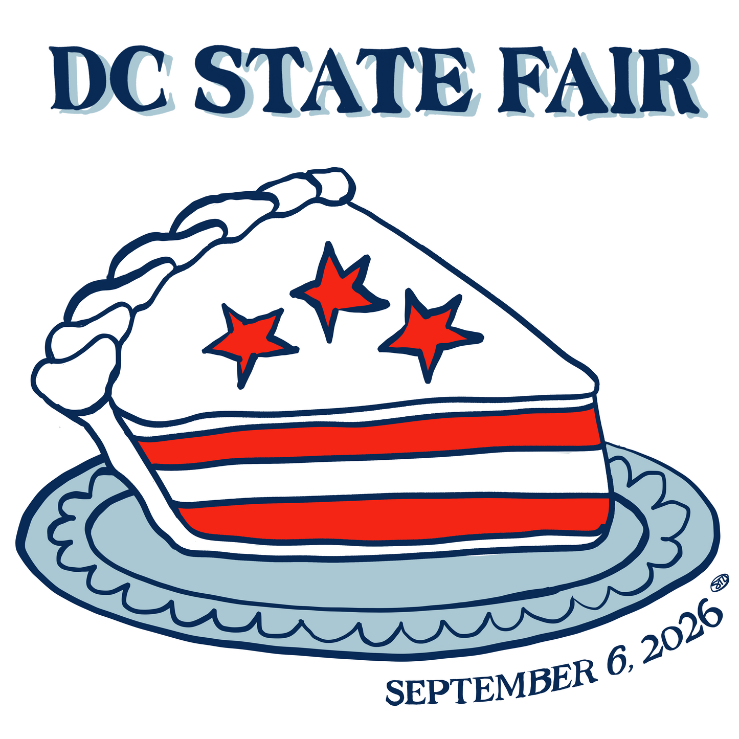 Unisex DC State Fair 2026 Official T-shirt *Pre-Sale*