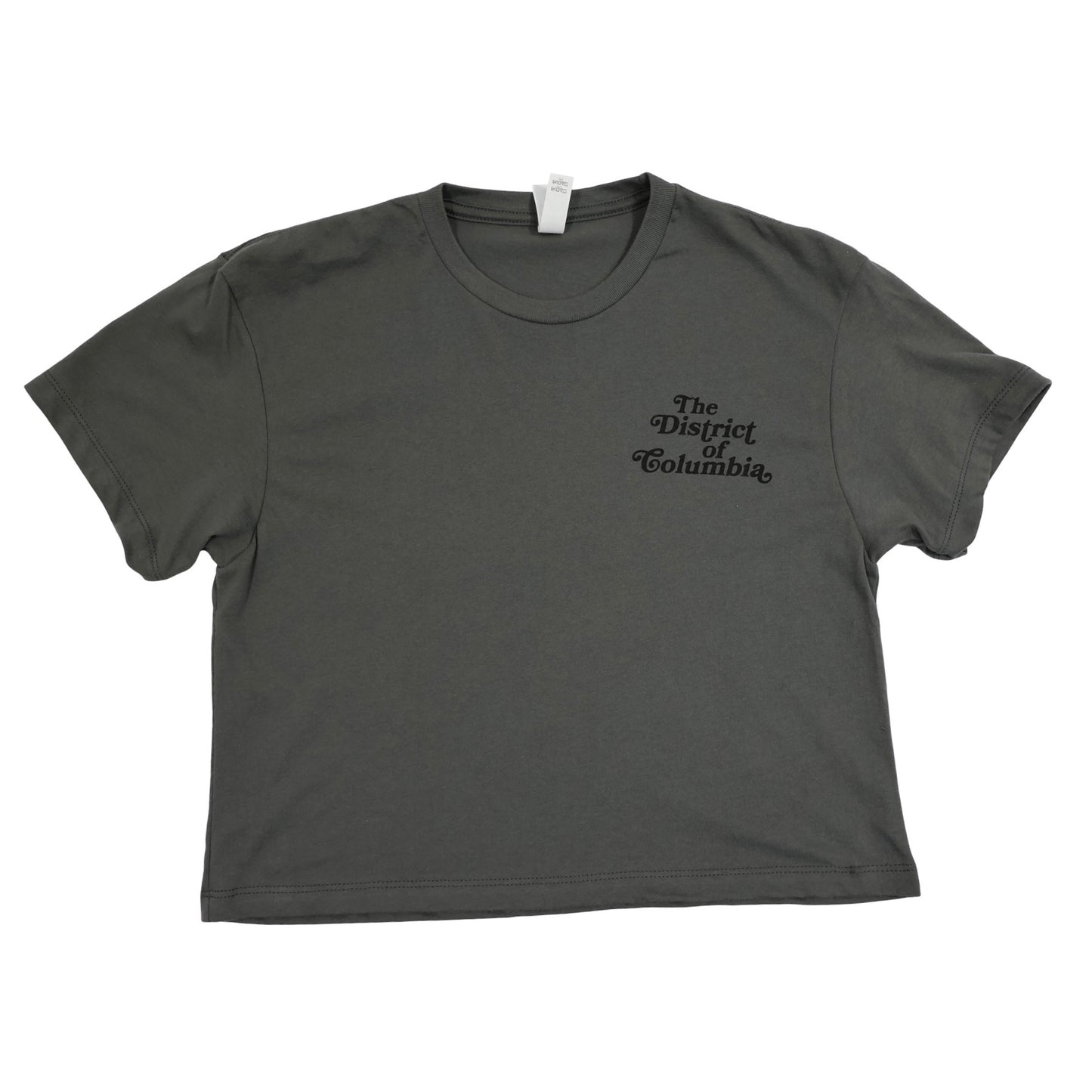 Ladies 'The District of Columbia' double-sided Crop Top
