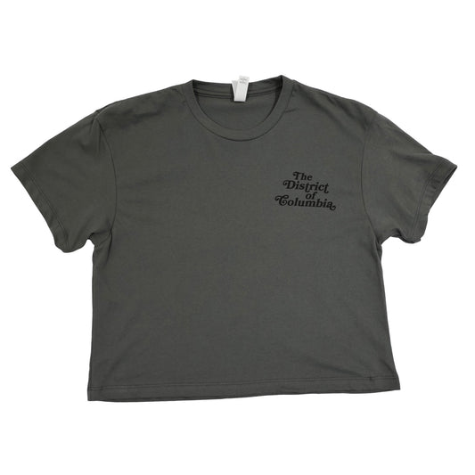 Ladies 'The District of Columbia' double-sided Crop Top