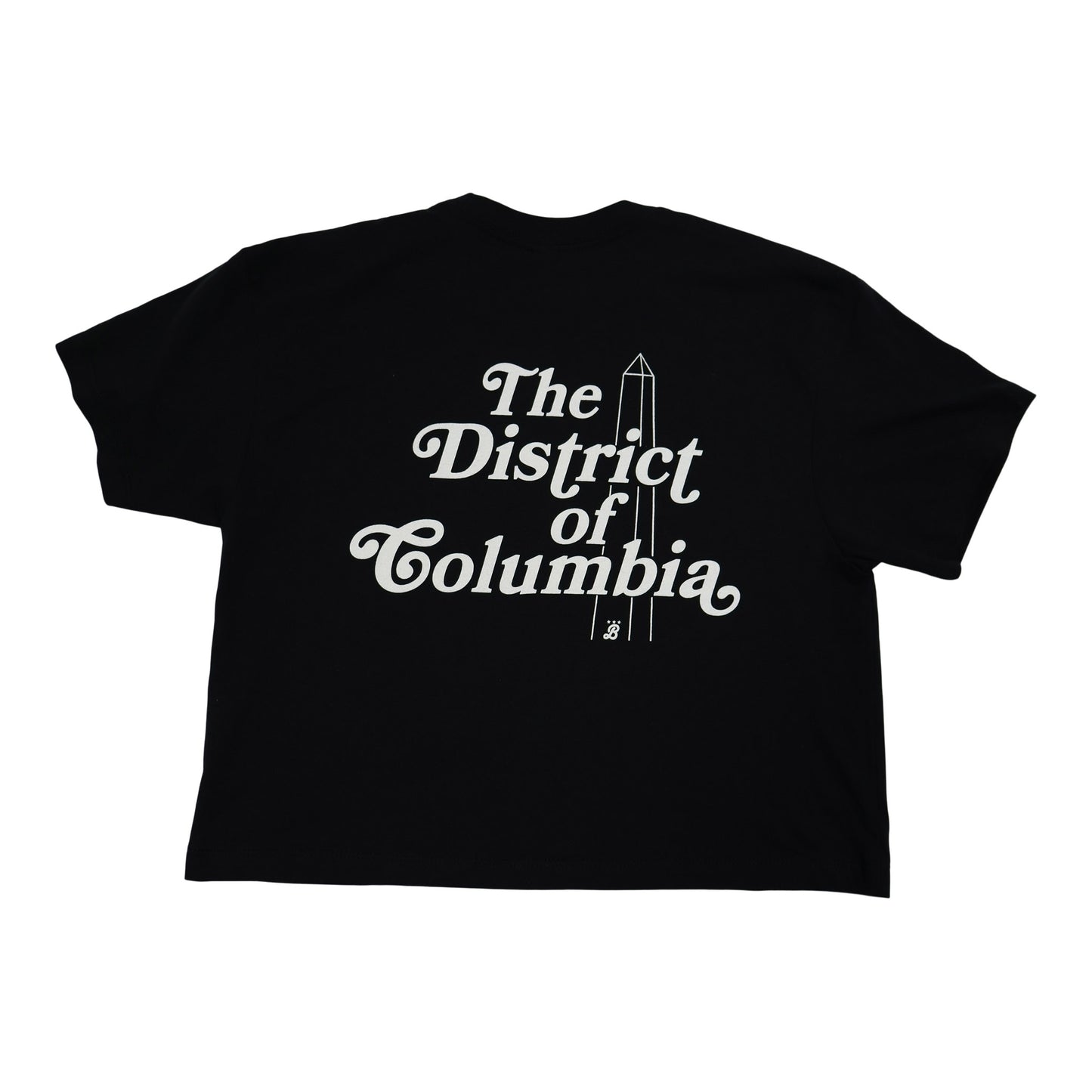 Ladies 'The District of Columbia' double-sided Crop Top
