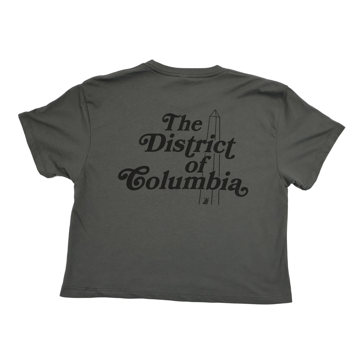 Ladies 'The District of Columbia' double-sided Crop Top