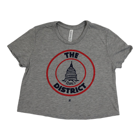 Ladies District Seal Crop - Athletic Heather