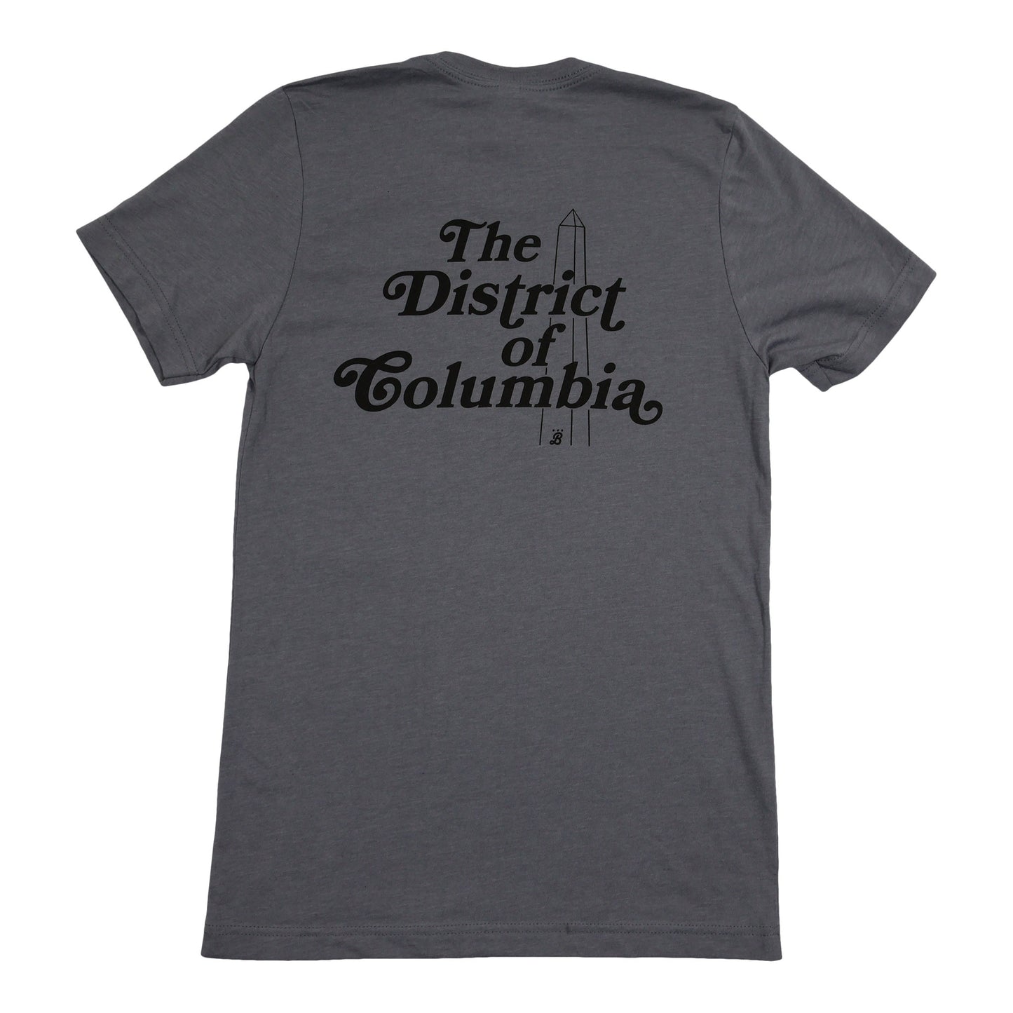 Unisex 'The District of Columbia' double-sided T-shirt