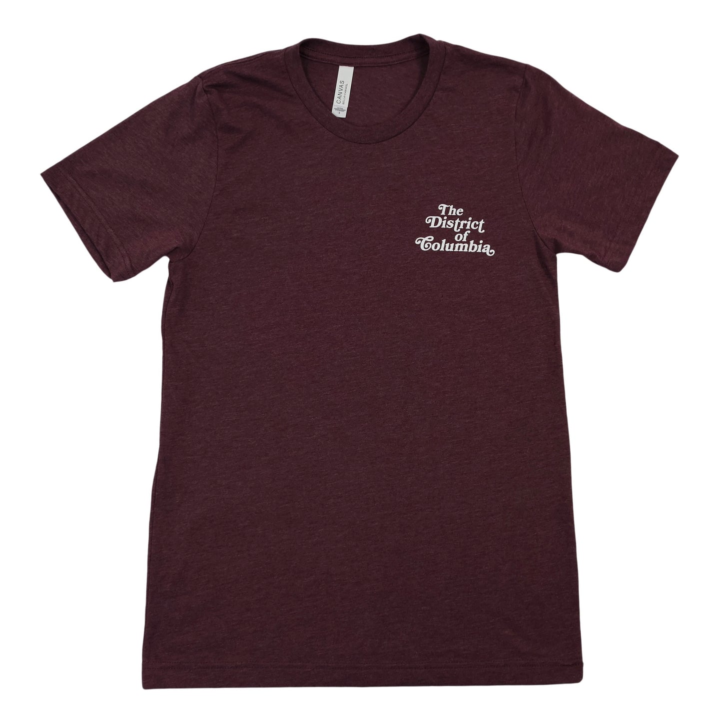 Unisex 'The District of Columbia' double-sided T-shirt