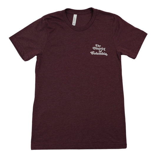 Unisex 'The District of Columbia' double-sided T-shirt