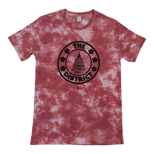 Limited Edition - Unisex District Seal Cherry Blossom Tie Dye T-shirt