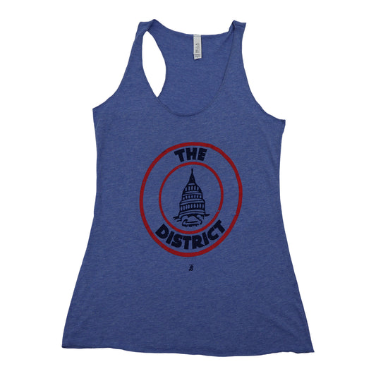 Ladies The District Seal Tank- Athletic Blue