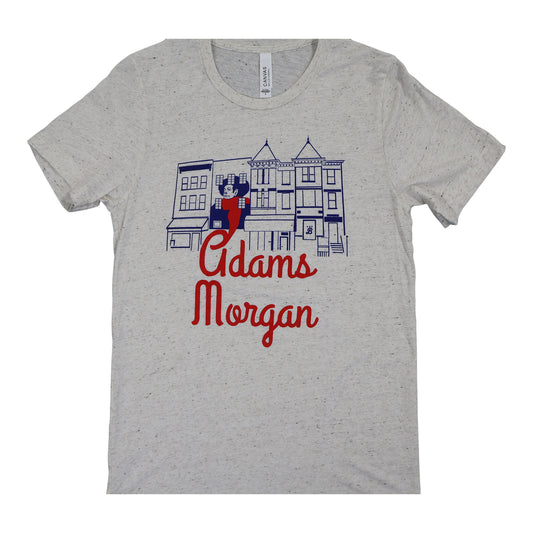Unisex "Adams Morgan" Oatmeal Triblend shirt