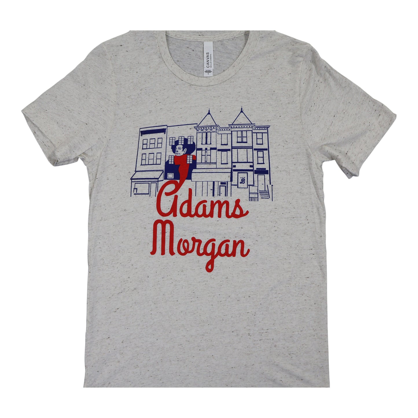 Unisex "Adams Morgan" Oatmeal Triblend shirt