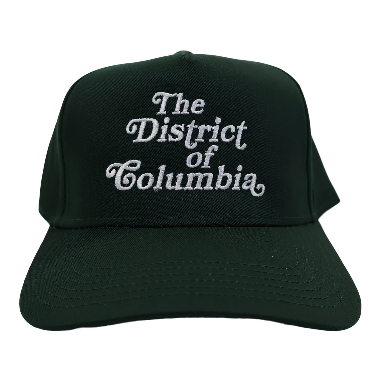 The District of Columbia“ 5-panel mid-rise snapback hat
