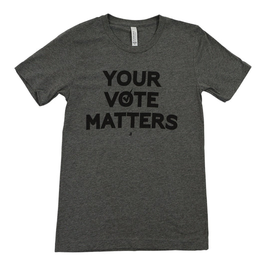 Unisex Your Vote Matters T-shirt