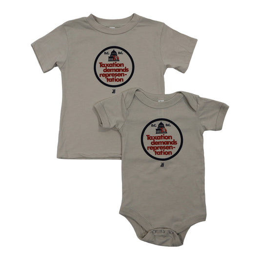 Infant & Toddler - Taxation Demands Representation - Heather Dust