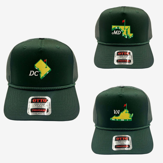 DMV Masters Trucker Hat (District, Maryland & Virginia)