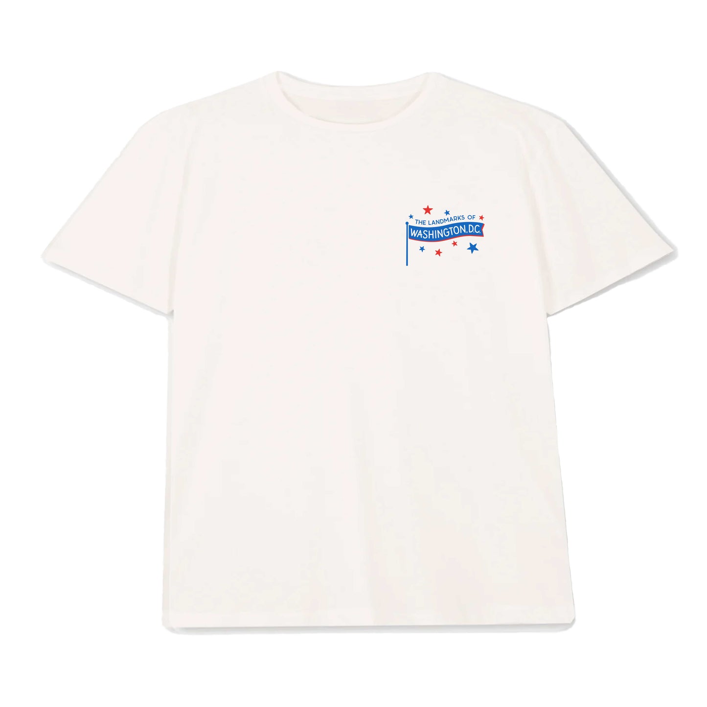 Unisex "DC Landmarks" Shirt - Vintage White