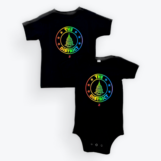 Infant & Toddler - The District Seal Rainbow Pride