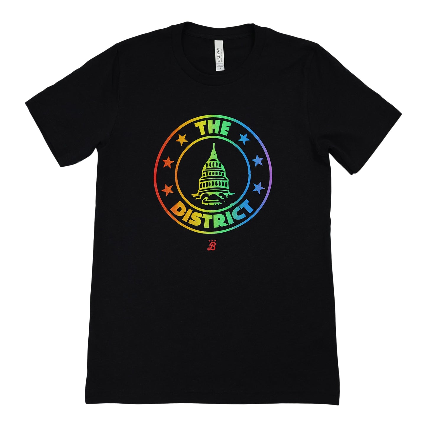Unisex The District Seal - Rainbow Pride T-shirt