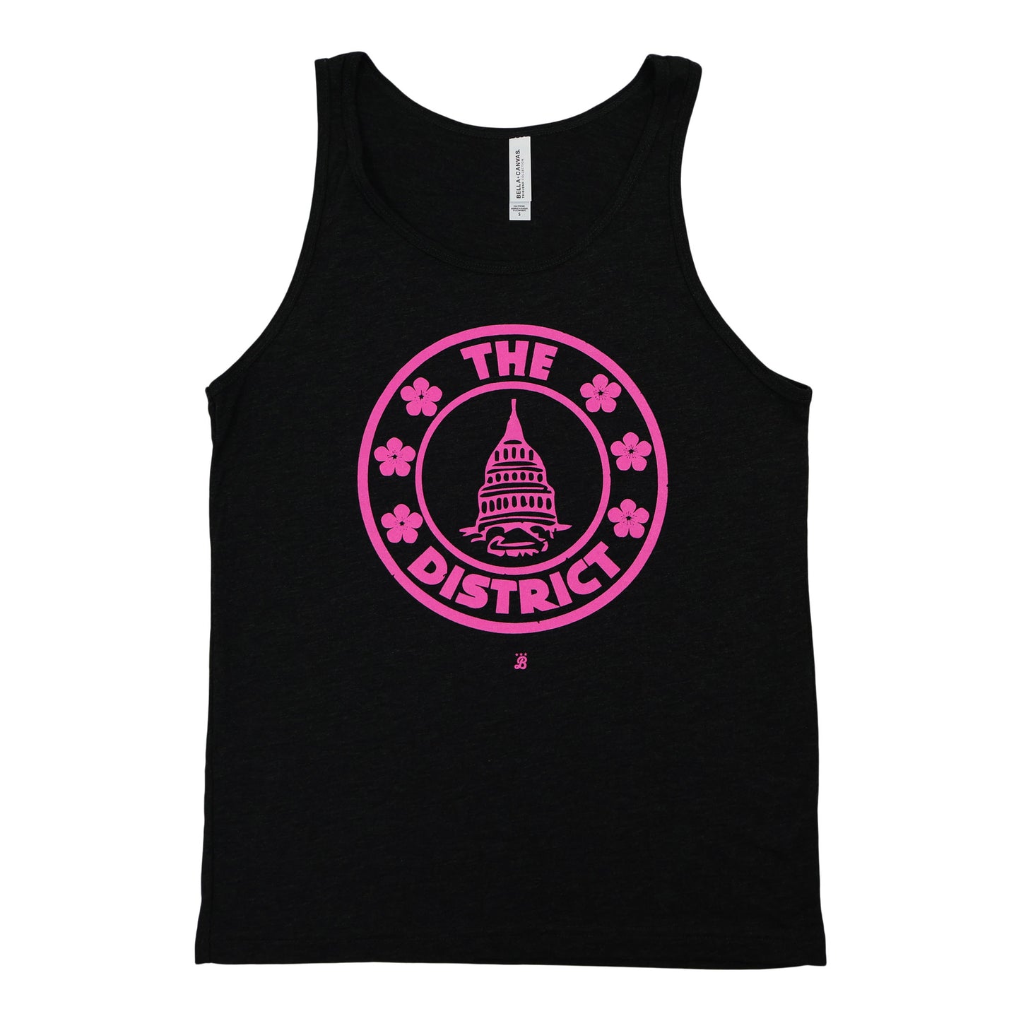 Unisex The District Seal Cherry Blossom Tank Top