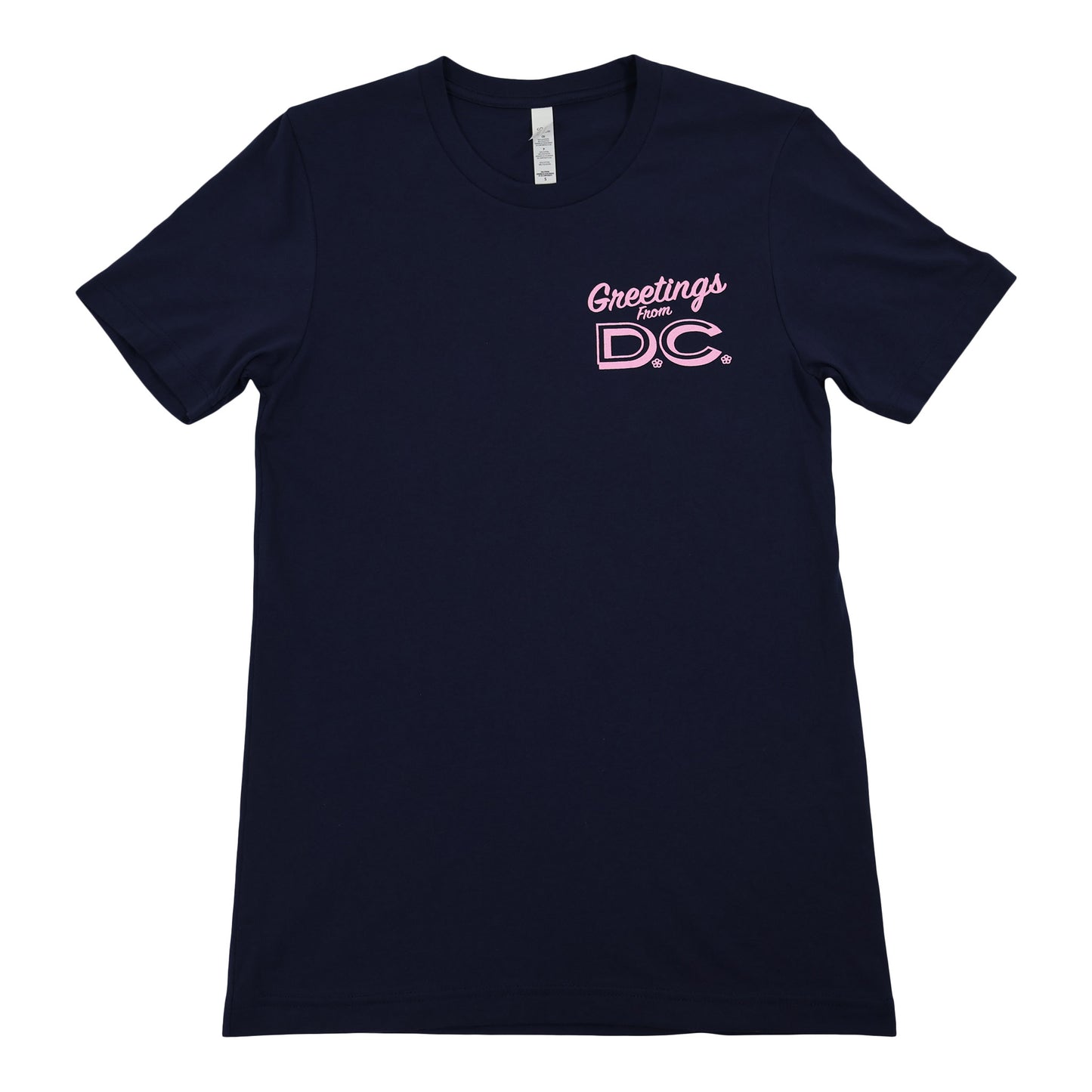 Unisex 'Greetings from DC' double-sided t-shirt