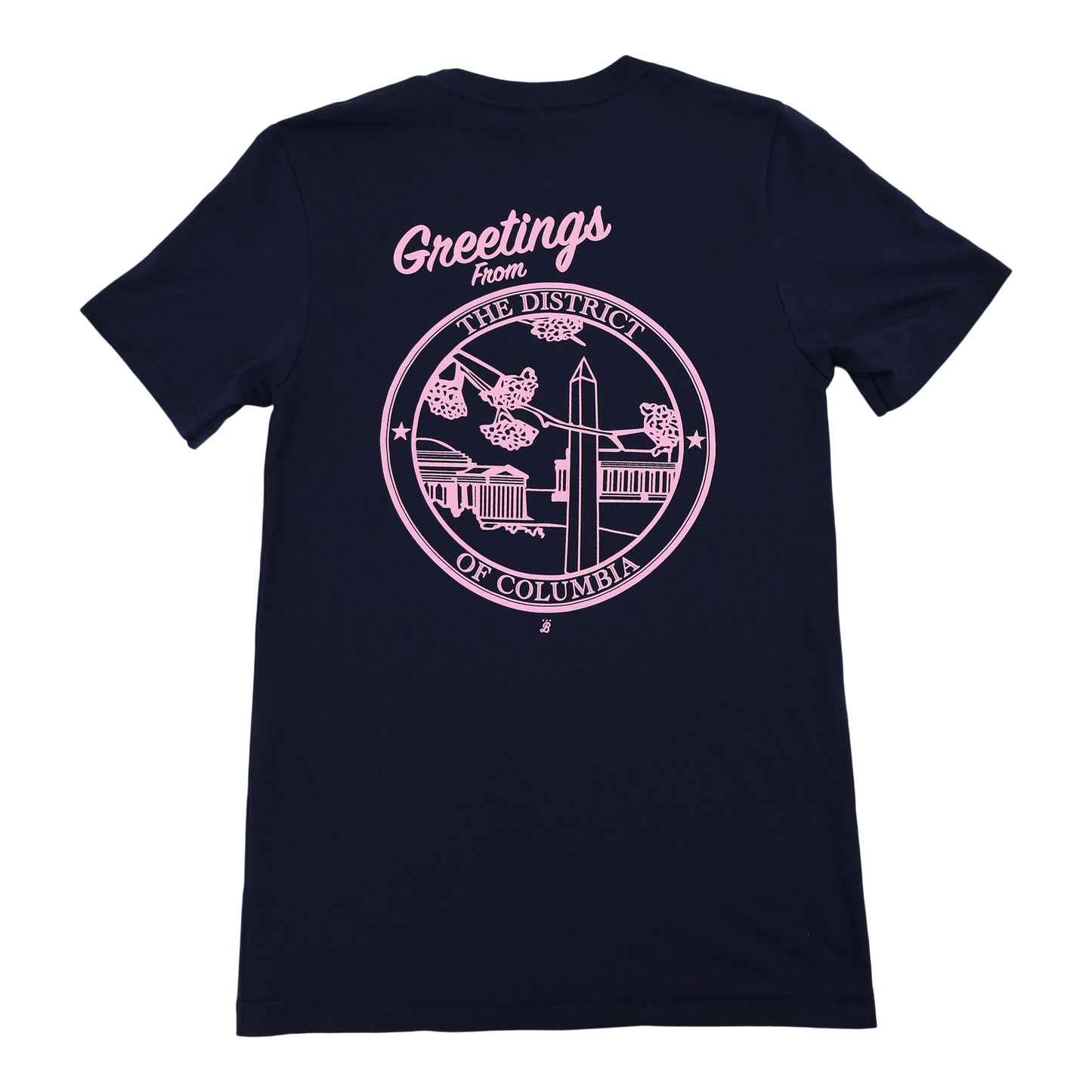 Unisex 'Greetings from DC' double-sided t-shirt