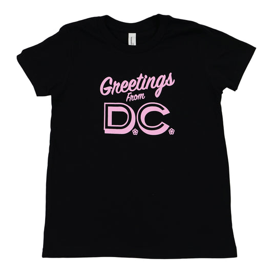 Youth 'Greetings From DC' - Black
