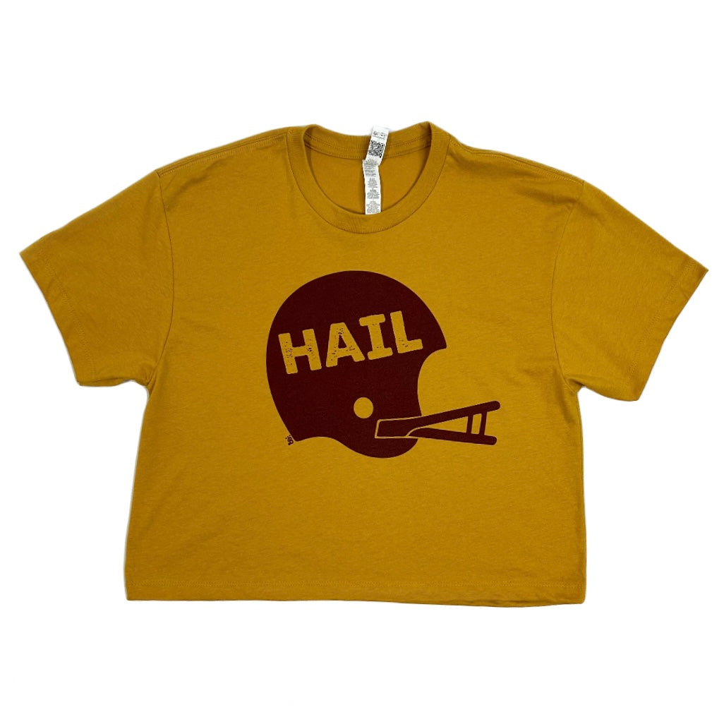 Ladies Hail Helmet Crop Top