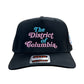 The District of Columbia“ 5-panel mid-rise snapback hat