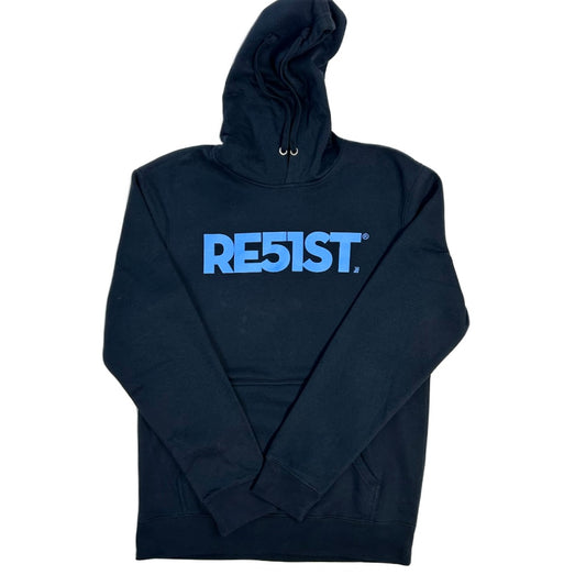 Unisex RE51ST Hoodie- Navy Blue