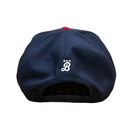 Two-toned "W Stars" 5-panel Mid-rise snapback hat