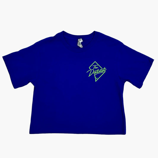 Ladies 'The District Neon' Double-sided crop top