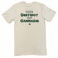 Limited Edition Unisex "District of Cannabis" shirt - Heather Bone