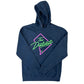 Unisex 'The District Neon' one-sided Hoodie