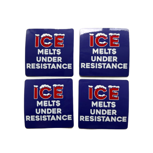 "Ice Melts Under Resistance" - Sticker packs