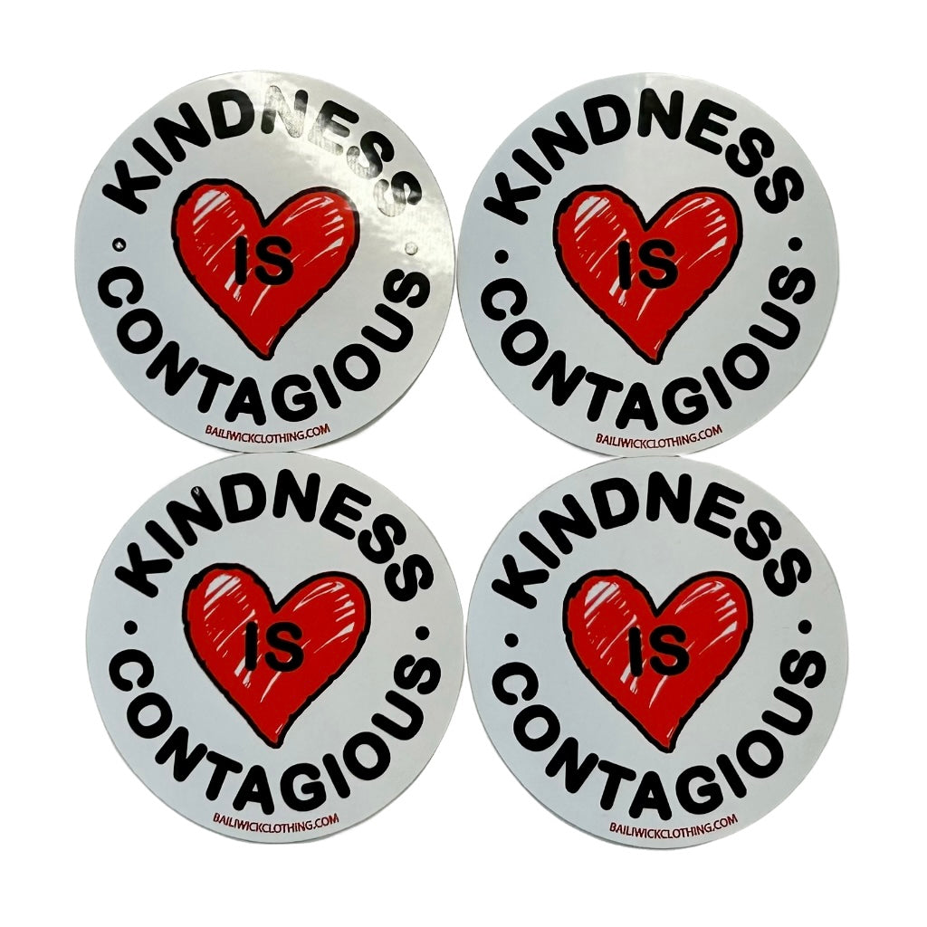 Kindness Is Contagious Sticker packs
