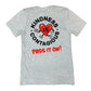 Unisex 'Kindness is Contagious' Double sided T-shirt - Athletic Heather Gray