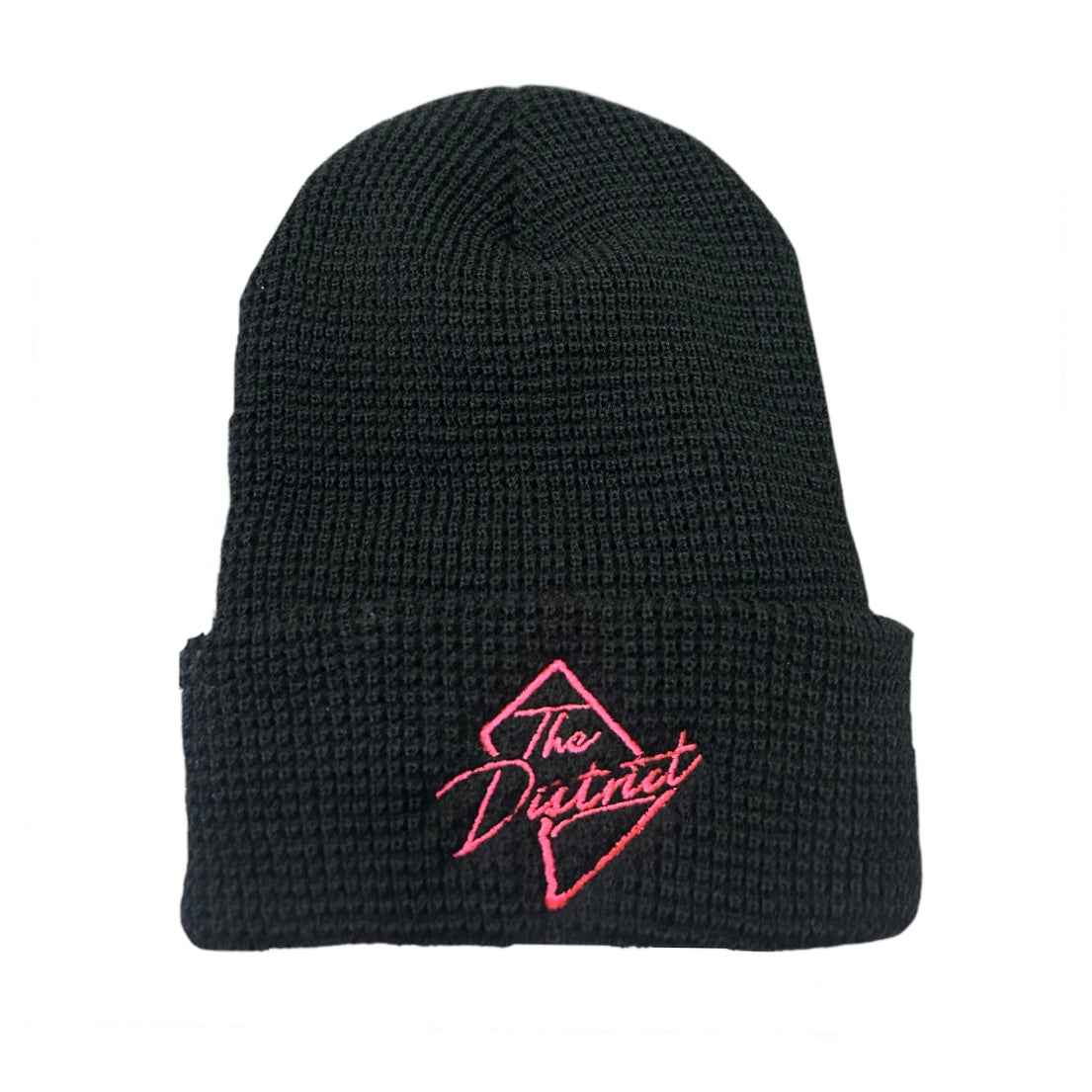Unisex 'The District Neon' Waffle Knit Beanie